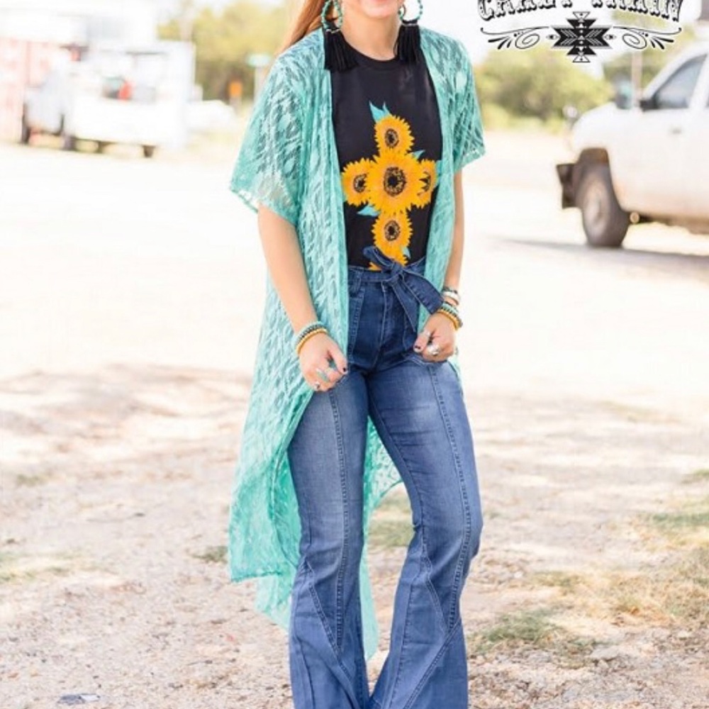 Crazy Train Albuquerque Duster in Turquoise